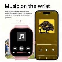 Unisex Smart Watch, Multi-Function Smart Watch, Wireless Call/Dial, Message Notification, Multiple APP Reminders, Suitable For Friends, Supports Multiple Sports Modes, Customizable Wallpaper, Best Gift Choice - 彩色 - 查看 4
