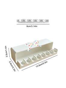 Desk Organizer Bowknot Desktop Storage Box, Light-Shielding Pen Holder | Anti-Drip, Stationery Organizer, Cosmetic Compartment Storage Rack, Desk Organizer Box, Suitable For Students, Girls, Office Workers, Perfect For Back To School, Birthday Gifts, Store Pens, Lipsticks, Small Items, Dorm, Bedroom, Office Desk, Multi-Color Sweet Style Plastic Compartment Storage Box - Multicolor - View 11