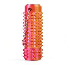 1pc Small Pain Stimulator Toy, Stress Relief Toy For Adults, 3D Printed Rotating Spiky Grip Sensory Roller Toy, Suitable For ADHD, Anxiety, Stress Relief And As A Novelty Gift For Friends (Random Color Gradients, Random Positions, Do Not Affect Viewing And Use) Bag Charm - Multicolor - View 12