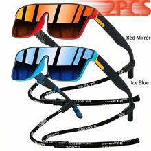 WSZ 2PCS Fashion Glasses With Chain Straps Offering Variety Of Color Unisex Accessories Are Suitable For Driving Travel Vacations And Outdoor Activities - GL-2PCSF766 - View 24