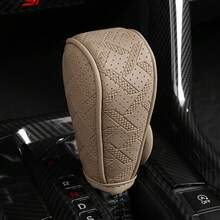 1pc Luxury Car Gear Shift Cover, Car Interior Decoration Accessory - Multicolor - View 14