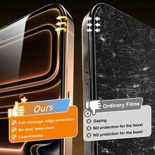 CASECOPS 4 Buah Pelindung Layar Kaca Tempered Transparan Definisi Tinggi, Dengan Alat Pemasangan Otomatis, Kompatibel Dengan iPhone 18 Pro Max/18 Pro/18 Ultra/18, Kaca Tempered 9H+, Cakupan Penuh, Anti Sidik Jari, Anti Gores, Tanpa Gelembung, Mudah Dipasang, Juga Untuk iPhone 17/16/15/14/13/12/11 Semua Seri - 4 buah - View 3