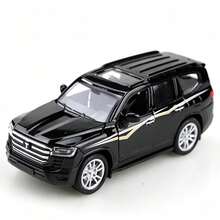 Alloy Luxury Mid-To-Large SUV Car Model, Double Opening Doors Inertia Gliding Simulation Car Model, Exquisite Body Details, Desktop Display Vehicle Collection Model - Multicolor - View 8