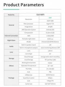 1080P Indoor Security Camera, 2MP Home Surveillance Camera With Full Color Night Vision, Two-Way Audio, 95° Wide Angle, Support TF Card & Cloud Storage, 360° Rotatable Baby Monitor Camera For Pet Home Security - Multicolor - View 12