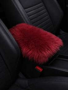 Plush Armrest Pad - Soft Plush Central Armrest Pad, Suitable For Cars, SUVs, Trucks, Universal Size, Warm Interior Pad For Winter, Non-Slip Polyester Material, Protects Console & Seats, Luxurious Faux Fur Armrest Pad, Comfortable Support, Upgrades Interior - one-size - View 24