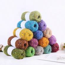 2pcs 100g Multi-Color Spotted Mohair Thick Yarn, 200m Suitable For DIY Knitting Dolls, Bags, Sweaters, Blankets Etc. 50g/Pc - LUGU - View 10