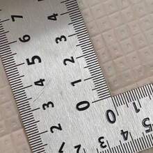 1pc Stainless Steel Mini L Square Shape Ruler Woodworking Tool Precision Measurement Tool For Building Framing Gauges - Multicolor - View 7