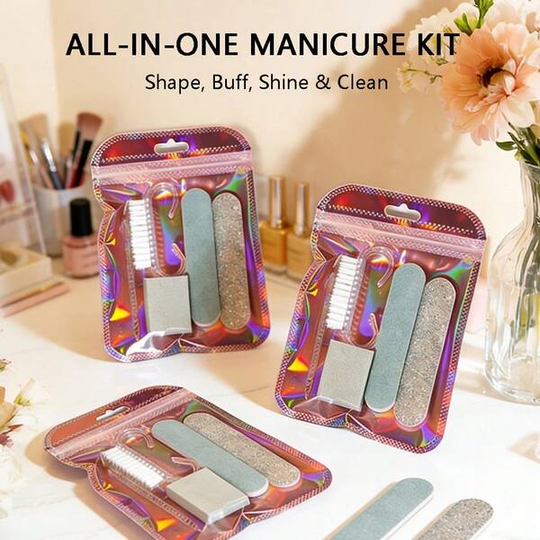 15 piezas/5 piezas Herramientas de cuidado de uñas de alta calidad, Juego de cortauñas y lima, Kit de reparación de uñas con empujador de uñas de madera, Mini lima de uñas, Pulidor de uñas, Lima de doble cara y Cepillo de uñas, Diseño empaquetado individualmente, Esencial para viajes y salones, Herramientas de limpieza de uñas, Adecuado para técnicos de uñas profesionales y domésticos, Juego profesional de cuidado de uñas, Regalo del Día Nacional de Arabia Saudita, Regalo de Ramadán, Regalo para amigas, Regalo de cuidado de manos y pies, Regalo del Día de San Valentín, Regalo de Halloween, Regalo de Navidad, Regalo de otoño