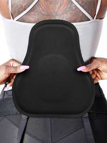 larrycard 1pc Rigid Abdominal Board, Flat Abdomen, Lumbar Shaping Foam Board - Black - View 8