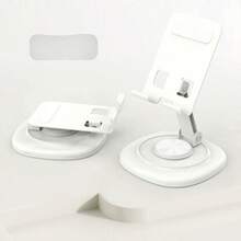 1pc 360° Rotating Phone & Tablet Stand, 4 Colors Available, Stable & Anti-Slip Design, Adjustable Angle, Portable Foldable Design, Metal Material, Simple & Practical, Suitable For Desktop, Office, Outdoor Camping, Movie Watching - Multicolor - View 13
