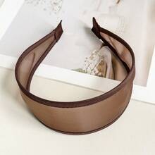 1pc Wide Mesh Headband, High Crown Non-Slip Fashion Commute Hair Accessory, Practical Hairline Coverage, Dual-Use Skincare Styling Accessory, Suitable For Home Skincare, Daily Outings, Beach Vacation And Travel Essential Fashion Item - Multicolor - View 4