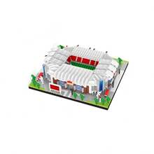 2026 New World Famous Football Stadium Barcelona Camp Nou/ Stadium/Paris Saint-Germain Stadium/Football/Basketball Creative & Educational Building Block Set Model Fan Souvenir Art Decor - Multicolor - View 10
