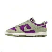 Nike Men's STREAKFLY Road Running Shoes Low-Top Lightweight Sports Shoes - Purple/Green - View 9