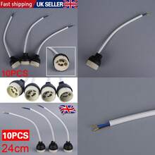 GU10 Bulb Holder Mains LED Base Socket Downlight Fitting Wire Connector - Star - View 2