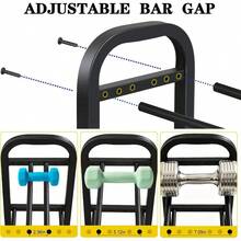 Dumbbell Rack, 2-Tier Adjustable Weight Rack - Multi-color - View 3