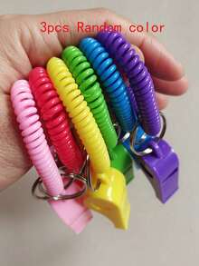 Colorful Rainbow High-Decibel Outdoor Whistle, Ultra-Loud Outdoor Rescue Survival Whistle, Adventure Hiking Referee Whistle - Upgraded Version - View 9