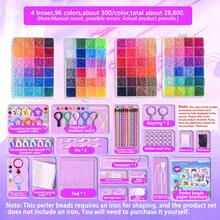 48/72/96/120 Colors Pearl Bead Set 2.6mm Mini Fused Beads Craft Tool Kit, Multiple Tools Suitable For Beginners Adults Relaxation Art Projects, Handmade Decorations Indoor Decor Fused Bead Materials - Perler Bead Set - View 9