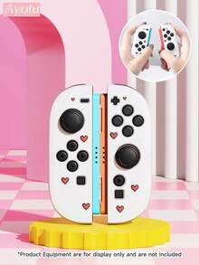 Ayotu Suitable For 2025 New Switch 2 Heart Leopard & Zebra Print Game Console Shell And Accessories, Set Includes Protective Case, Storage Bag, Joy-Con Controller Protective Cover And Other Multiple Style Accessories, Ideal Gift Choice For Back To School Festival - View 16
