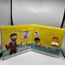 Foldable Inner Page Family Story Time Cognitive Enlightenment Language Development Perfect Christmas Halloween Gift Science Education Portable Flip Learning Material Cardboard - Multicolor - View 11