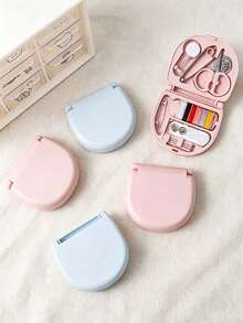 Mini Portable Sewing Kit Set, Handmade, Student Dorm Home Sewing Tool Kit, Portable Mending And Repair Tools - Multiple Styles - View 3