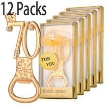 1pc/12pcs Gold Crown 18, 40, 50, 60, 70, 80 Bottle Opener For 18, 40, 50, 60, 70, 80th Birthday Gifts, Suitable For Wedding, Wedding Guest Favors, Bride, Bridal Shower Games, Bridesmaid Gifts, Baptism Gifts, Baptism Souvenirs, Baptism Party Supplies, Birthday Party Favors For Guests, Birthday Party Return Gifts, Bachelorette Party Supplies - Gold - View 17