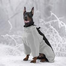 Dog Winter Warm Jacket, Windproof Dog Coat, Reflective High Collar Dog Winter Jacket Snowproof, Full Wool Coat, Suitable For Small, Medium, Large Pets - Multicolor - View 9