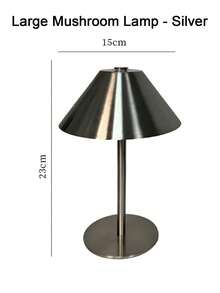 OBOVAY 1pc Portable Touch Control Desk Lamp, Cone-Shaped Metal Body With Lampshade, 3 Color Temperatures Adjustable, Brightness Adjustable, Unique Touch Operation, For Bedroom, Home And Office Decoration - Multicolor - View 13