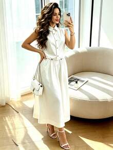 Women Two-Piece Outfits - White - View 4