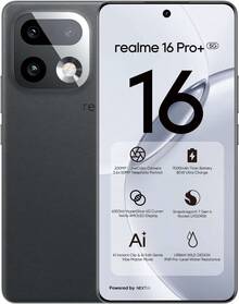 Realme 16 Pro+ 5G 智慧型手機 8GB+256GB | 12GB+512GB，200MP LumaColor，7000mAh 電池，8.25mm 薄身，6.8 吋 144Hz 4D 曲面 + 6500nits 螢幕，Snapdragon 7 Gen 4 處理器，IP69/NFC，Android 16，不含適配器 - 灰色 - 查看 11