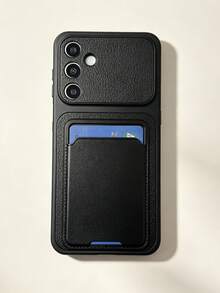 1pc Card Holder Phone Case 2026's Latest Hot-Selling Cat Mobile Phone Cell Phone Case For[International Version Non-Local Version] Galaxy S26, S25, S24, S24Plus/S24+, S24Ultra, S24FE, S20, S21, S22, S23 For IPhone 11/11 Pro/11 Pro Max/12/12 Pro/12 Pro Max/13/13 Pro/13 Pro Max/14/14 Pro/14 Pro Max/15/15 Pro/15 Pro Max/16/16 Pro/16/17 Pro Max IPhone16E Shaped Grip And Shockproof Protection]Silicone Case - Black - View 5