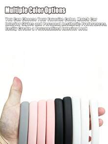 1 buah Bingkai Pelindung Silikon, Cocok Untuk Layar Kontrol Pusat /Y, Aksesori Interior Anti Benturan; Melindungi Tepi Layar Dari Benturan, Pukulan, Dan Goresan, Pemasangan Mudah Dan Tidak Mempengaruhi Tampilan Layar Dan Pengoperasian Sentuh - MultiWarna - View 5