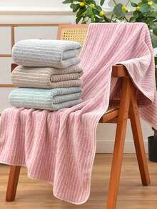 New Wearable Coral Fleece Bath Towel, Full Body Wrap, Absorbent And Lint-Free, Large Towel For Home And Daily Use - Multicolor - View 1