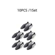 10pcs Adjustable Plastic Shoe Stretchers, Unisex, Suitable For Leather Shoes, Sports Shoes, Shoe Shape Corrector, Shoe Last, Shoe Support, Anti-Wrinkle - Black - View 11