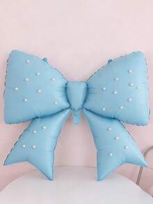 1 Set Of Pearl Bow Balloons, Including 1 Butterfly Balloon+24 Pearl Decorations+1 Pc Glue, Decorative Balloons, Party Atmosphere Decor, Scene Props, Suitable For Wedding Decor, Proposal, Date Photo Props, Indoor/Outdoor Decor, Bridal Shower, Birthday - Multicolor - View 15