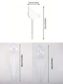Mushroom-Shaped Automatic Watering Planter, Slouchy-Style Automatic Drip Irrigation, Transparent Watering Pot, Suitable For Indoor And Outdoor Gardens, Automatic Watering Device For Potted Plants, Flowers And Bonsai - Multicolor - View 6
