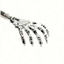 Portable Telescopic Back Scratcher - Stainless Steel, Random Colors - Expandable 8.3-22.8inch, With Comfortable Grip - Ideal For Elderly People, Stainless Steel Telescopic Skeleton Claw: Hand Shaped Itching R, Unlocking New Itching Locations - Multicolor - View 7