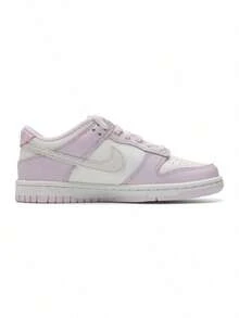 Kids' Nike Dunk Low BG GCEL Comfortable Daily Low-Top Casual Lightweight Sneakers IX5008-101 - Pink/white - View 5
