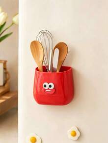 1pc Strong Magnetic Storage Box, Can Store Spices, Seasonings, Utensils, Cosmetics And Pens, Space-Saving Modular Design, Suitable For Kitchen, Bathroom, Desk, Cabinet Door And Storage Cabinet, Suitable For Home, Office, Dorm And RV Use - Multicolor - View 14