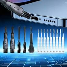 15Pcs Dust Cleaning Brush Set For Mobile Phone Charging Ports, Universal For Cleaning Keyholes, Suitable For Port Covers, Keyboards, Portable Cleaning Maintenance Tools For Phones & Electronic Gadgets - View 1