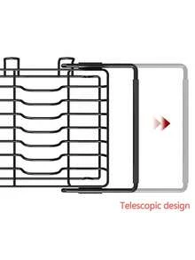 1 pieza Escurridor de fregadero, gran capacidad de almacenamiento para tazas, cuencos y platos, estante para platos de cocina del hogar - Multicolor - Ver 5