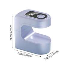 Mini Nail Dryer, Suitable For Gel Nail Polish, Fast Nail Dryer , 2 Timer Settings, Compact & Portable, For Fingernails And Toenails - Mini Version - View 6