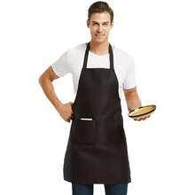 1/5/10PCS Solid-Color Apron, Kitchen Work Clothes Apron, Men's And Women's Dining Set - Multicolor - View 9