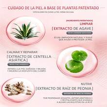 Gel Íntimo Antibacteriano para Mujer, Equilibra la Microecología, Cuidado Suave de la Zona Íntima,Fórmula ligeramente ácida, con prebióticos, extractos vegetales, cuidado diario para zona íntima - Ver 5