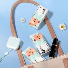 Các mẫu sẽ được gửi ngẫu nhiên. Giấy vệ sinh ướt làm sạch bằng nước tinh khiết EDI, công thức tự nhiên và không chất phụ gia. Hoàn hảo cho du lịch và quà tặng ngày lễ. - Nhiều màu - Xem 8