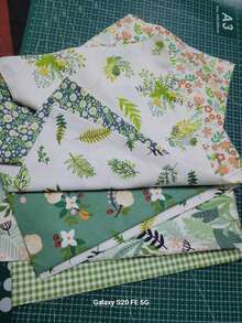 8pcs Large Size 50*40cm/19.7*15.7in Thickened Twill Printed Fabric, Handmade Creative Patchwork DIY Fabric Set, Doll Bed Sheet & Quilt Cover Handmade Fabric Set, 8pcs All Floral Fabric, Fabrics, Crafts, Adult Crafts, Crochet, Sewing, Stitch, Sewing Accessories, Sewing Fabrics, DIY, Sewing Accessories, Fabric, Sewing Supplies - Multicolor - View 11