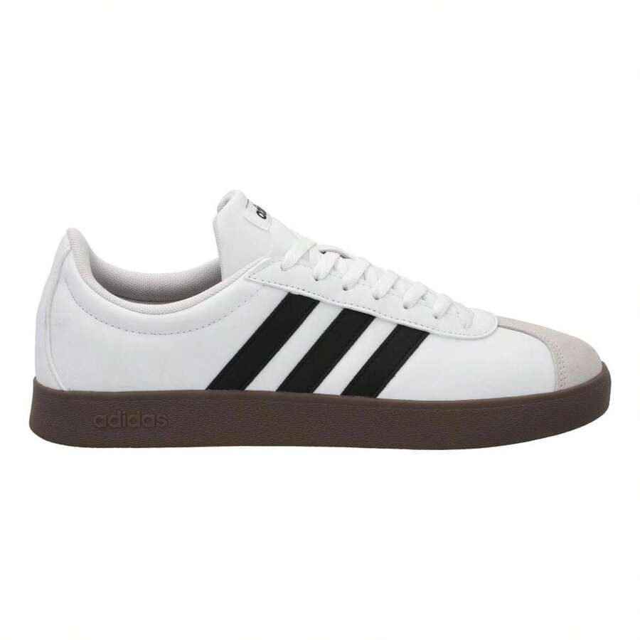 Tenis Hombre Comodo Adidas Diseño Clasico - Blanco - Ver 1