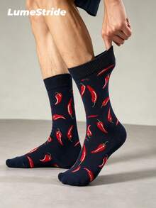 Men Crew Socks – Fashion Business Dress Socks, Everyday Versatile Comfortable Polyester Casual Socks For Men, Classic All-Match Style, Multi-Pack - Multicolor - View 4
