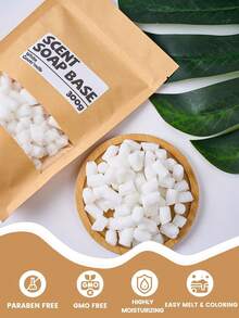 DIY Soap Making Kit,300g Transparent & White Soap Complete Craft Tools Molds Fragrance Oil Pigment DIY Raw Materials Kit,For Beginners,Christmas Soap Making - Soap - View 3