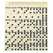 28Pcs Domino Set Professional Educational Double-Six Dominoes Wooden Box - UK-l351601 - View 4