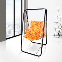 Outdoor Hammock Swing Frame (Excluding Hammock Chair), Cradle Frame, Indoor Balcony Swing Chair Frame, Metal Support Frame,Height 145cm - Black Without Chair - View 7